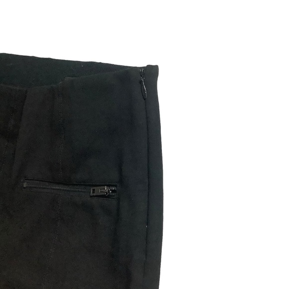 Rag & Bone Trousers Black Side Zip Size 6 Front zipper Pockets - Picture 6 of 7